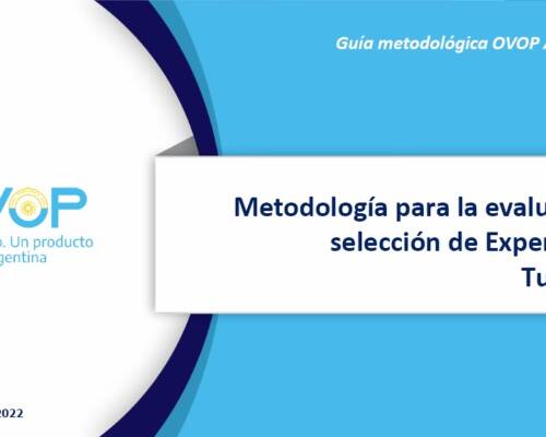 3-2 METODOLOGÍA DE SELECCIÓN DE EXPERIENCIAS